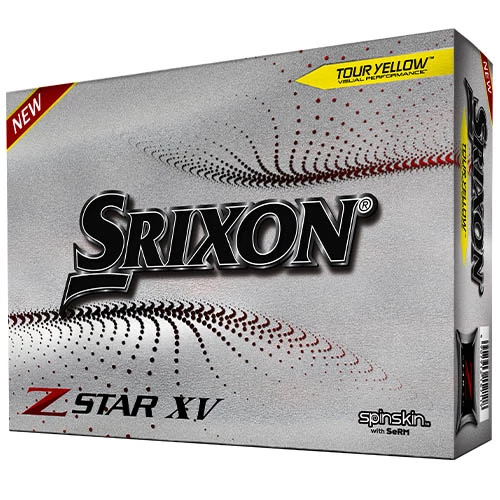 Srixon Z Star XV Yellow Golf Ball 3 Srixon Z Star XV Yellow Golf Ball