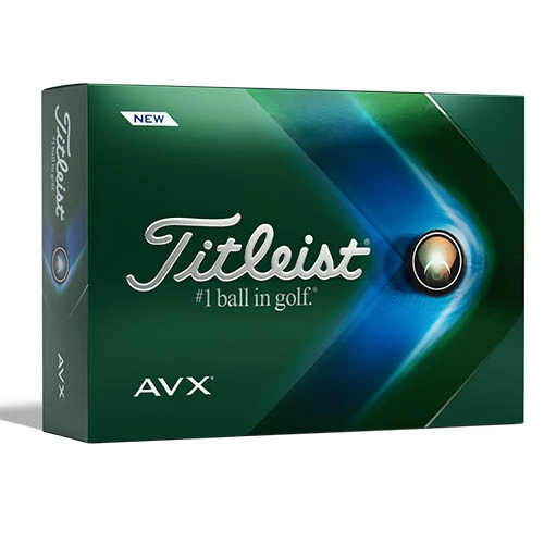 Titleist AVX 2022 Golf Ball - White 3 Titleist AVX 2022 Golf Ball - White