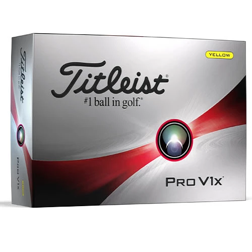 Titleist Pro V1x 2023 Golf Ball - Yellow 3 Titleist Pro V1x 2023 Golf Ball - Yellow