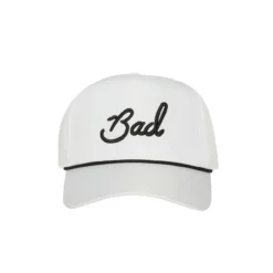 Bad Birdie "Bad" Rope Hat -Cheap The Tee Crest Store Bad Birdie Bad Rope Hat white 01 57022.1678301001