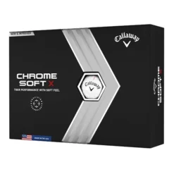 Callaway 2022 Chrome Soft X Golf Ball - White