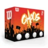 Wilson Chaos Golf Ball - White 24 Pack 2 Wilson Chaos Golf Ball - White 24 Pack -Cheap The Tee Crest Store Chaos 24 Ball Pack White.png.high res