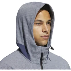 ADIDAS AdiCross Elements Rain Jacket -Cheap The Tee Crest Store adidas adicross elements rain jacket collegiate navy white 05 25205.1632928850