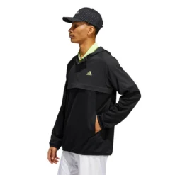 ADIDAS Anorak 1/2 Zip Pullover -Cheap The Tee Crest Store adidas anorak 1 2 zip pullover black 02 32390.1676591444
