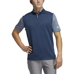 ADIDAS Club 1/4 Zip Vest -Cheap The Tee Crest Store adidas club 1 4 zip vest crew navy 01 41112.1673905835