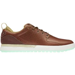 ADIDAS Men's Flopshot Golf Shoes -Cheap The Tee Crest Store adidas flopshot golf shoes tan brown golden beige pulse mint 01 04107.1641226092