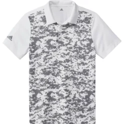 ADIDAS Junior Boys Digital Camo Print Polo