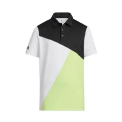 ADIDAS Junior Boys HEAT.RDY Colorblock Polo -Cheap The Tee Crest Store adidas junior boys heat rdy colorblock polo black pulse lime white 01 55869.1676588703