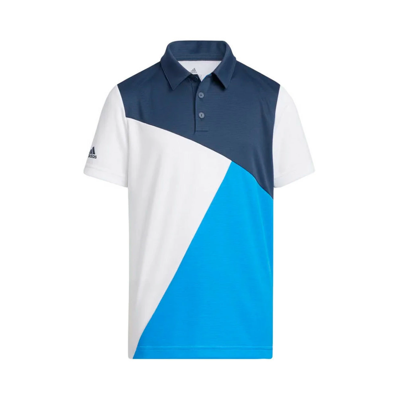 ADIDAS Junior Boys HEAT.RDY Colorblock Polo - Image 2