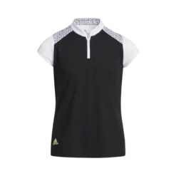 ADIDAS Junior Girls Colorblock Polo -Cheap The Tee Crest Store adidas junior girls colorblock polo black 01 38311.1676587177