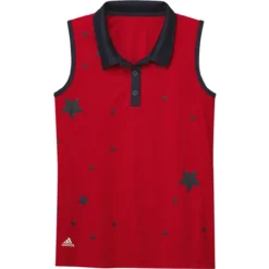 ADIDAS Junior Girls Printed Sleeveless Polo