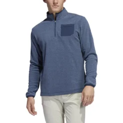 ADIDAS Pocket 1/4 Zip 18 ADIDAS Pocket 1/4 Zip -Cheap The Tee Crest Store adidas pocket 1 4 zip crew navy 01 61775.1659042846
