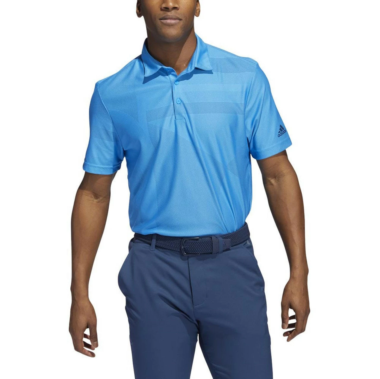 ADIDAS Shapes Jacquard Polo 3 ADIDAS Shapes Jacquard Polo