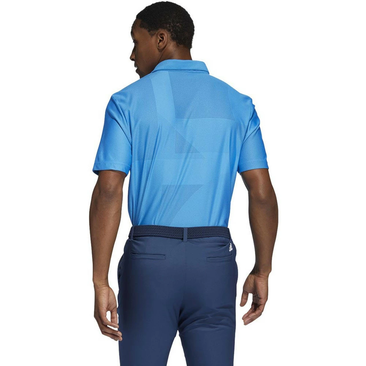 ADIDAS Shapes Jacquard Polo 4 ADIDAS Shapes Jacquard Polo - Image 2