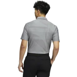 ADIDAS Shapes Jacquard Polo 17 ADIDAS Shapes Jacquard Polo -Cheap The Tee Crest Store adidas shapes jacquard polo grey three black 02 05416.1676598327