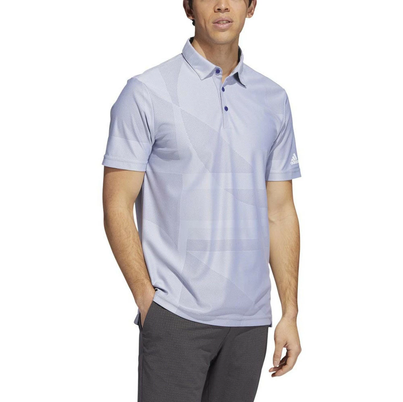 ADIDAS Shapes Jacquard Polo 11 ADIDAS Shapes Jacquard Polo - Image 9