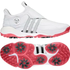 ADIDAS Men's Tour360 22 BOA Golf Shoes -Cheap The Tee Crest Store adidas tour360 infinity boa golf shoes white vivid red 03 38836.1641230450