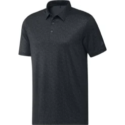 ADIDAS Ultimate365 Allover Print Polo -Cheap The Tee Crest Store adidas ultimate365 allover print polo black 01 56349.1679064784