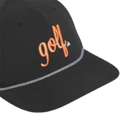 ADIDAS Women’s 5 Panel Golf Script Hat -Cheap The Tee Crest Store adidas womens 5 panel golf script hat black 02 78369.1679320061