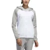 ADIDAS Women's ClimaStorm Jacket -Cheap The Tee Crest Store adidas womens climastorm jacket white solid grey 01 87897.1633100470
