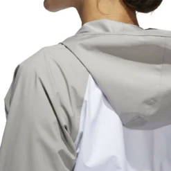 ADIDAS Women's ClimaStorm Jacket -Cheap The Tee Crest Store adidas womens climastorm jacket white solid grey 05 84376.1633100470