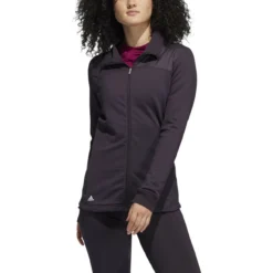 ADIDAS Women's COLD.RDY Full Zip Jacket - Previous Season Style -Cheap The Tee Crest Store adidas womens cold rdy full zip jacket previous season style noble purple 01 91204.1633103697