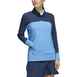 ADIDAS Women's Colorblock Quarter Snap Jacket 10 ADIDAS Women's Colorblock Quarter Snap Jacket -Cheap The Tee Crest Store adidas womens colorblock quarter snap jacket blue rush 01 16480.1676583506