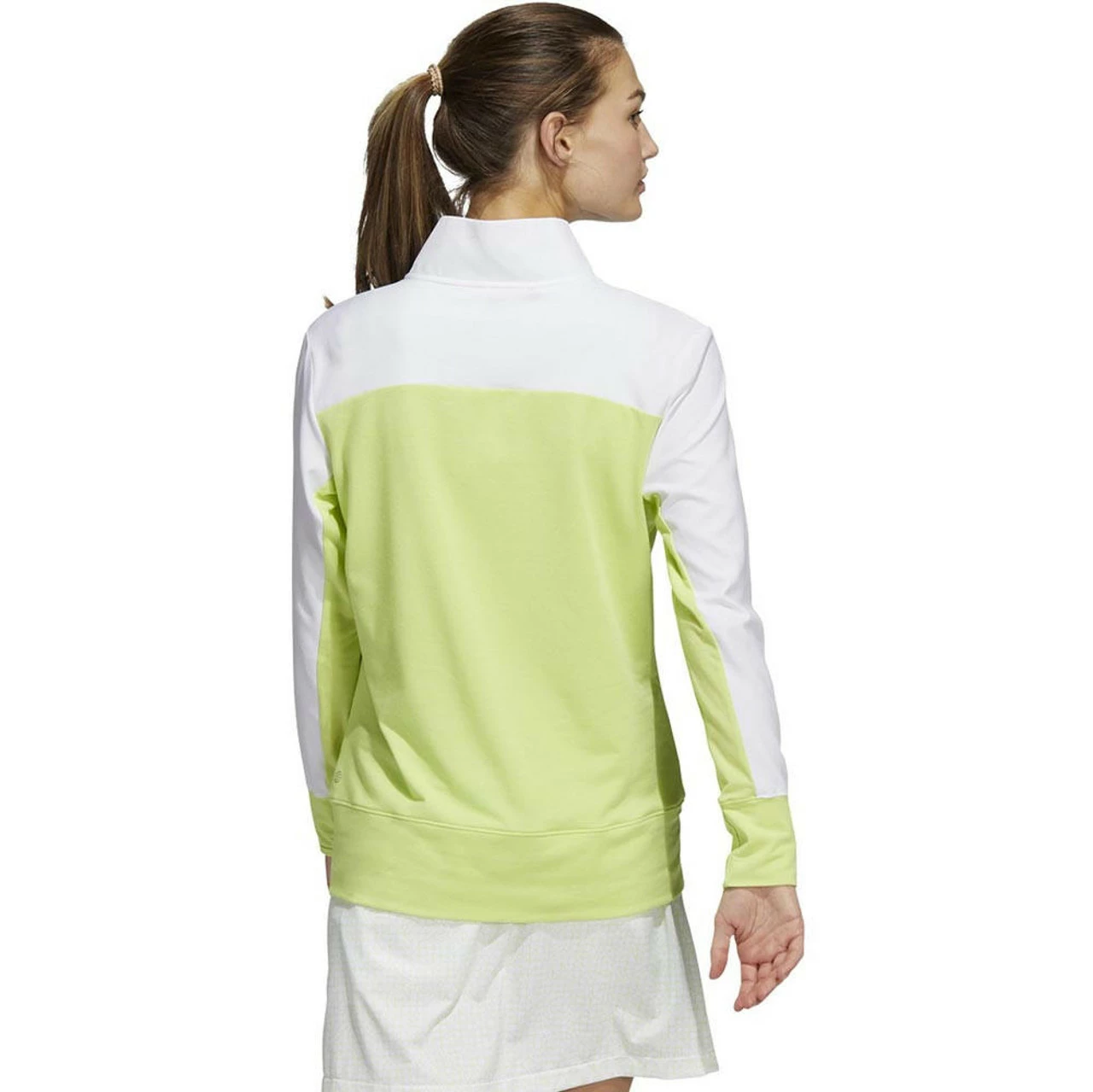 ADIDAS Women's Colorblock Quarter Snap Jacket 8 ADIDAS Women's Colorblock Quarter Snap Jacket - Image 6
