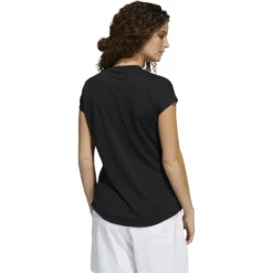ADIDAS Women's Essentials Crew Polo -Cheap The Tee Crest Store adidas womens essentials crew polo black 02 08708.1647971302