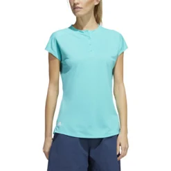 ADIDAS Women's Essentials Crew Polo -Cheap The Tee Crest Store adidas womens essentials crew polo semi mint rush 01 97725.1647971302