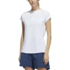 ADIDAS Women's Essentials Crew Polo -Cheap The Tee Crest Store adidas womens essentials crew polo white 01 23857.1647971302
