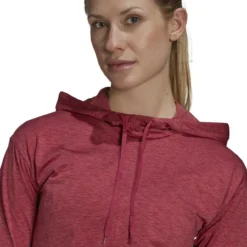 ADIDAS Women's Essentials Heathered Hoodie -Cheap The Tee Crest Store adidas womens essentials heathered hoodie wild pink 04 79861.1633103434