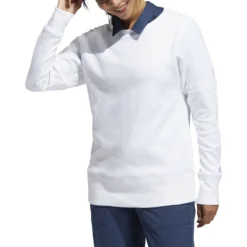 ADIDAS Women's Go-To Sweatshirt -Cheap The Tee Crest Store adidas womens go to sweatshirt white 01 56960.1639065673