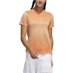 ADIDAS Women's Gradient Polo 10 ADIDAS Women's Gradient Polo -Cheap The Tee Crest Store adidas womens gradient polo amber tint 01 42864.1633380999