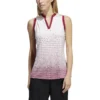 ADIDAS Women's Gradient Sleeveless Polo -Cheap The Tee Crest Store adidas womens gradient sleeveless polo legacy burgundy 01 97983.1647972220