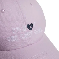ADIDAS Women's I'm Not The Cart Girl Hat -Cheap The Tee Crest Store adidas womens im not the cart girl hat bliss lilac 02 57599.1647529496