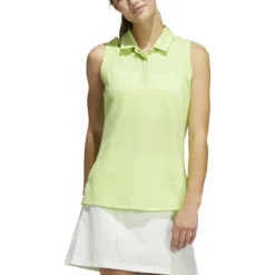 ADIDAS Women's Primeblue Ottoman Stripe Sleeveless Polo -Cheap The Tee Crest Store adidas womens primeblue ottoman stripe sleeveless polo pulse lime 01 52993.1647972767