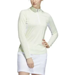 ADIDAS Women's Printed Sun Protection 1/4 Zip -Cheap The Tee Crest Store adidas womens printed sun protection 1 4 zip white 01 16484.1676594460