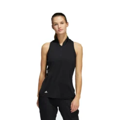 ADIDAS Women's Racerback Sleeveless Polo 20 ADIDAS Women's Racerback Sleeveless Polo -Cheap The Tee Crest Store adidas womens racerback sleeveless polo black 02 38217.1676591683