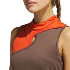 ADIDAS Women's Sleeveless Mock Dress -Cheap The Tee Crest Store adidas womens sleeveless mock dress earth strata 03 78528.1676590651