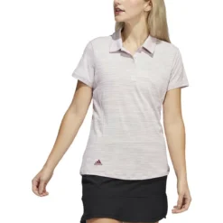 ADIDAS Women's Space-Dyed Polo 23 ADIDAS Women's Space-Dyed Polo -Cheap The Tee Crest Store adidas womens space dyed polo almost pink legacy burgundy 01 02813.1647973321