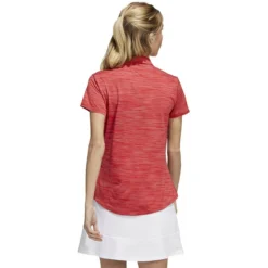 ADIDAS Women's Space-Dyed Polo 28 ADIDAS Women's Space-Dyed Polo -Cheap The Tee Crest Store adidas womens space dyed polo collegiate red white 02 40051.1647973321