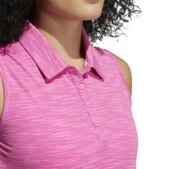 ADIDAS Women's Spacedye Sleeveless Polo 16 ADIDAS Women's Spacedye Sleeveless Polo -Cheap The Tee Crest Store adidas womens spacedye sleeveless polo screaming pink wild pink 04 72776.1631905890