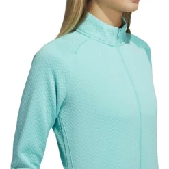 ADIDAS Women's Textured Layer Jacket -Cheap The Tee Crest Store adidas womens textured layer jacket acid mint 03 20967.1633102078