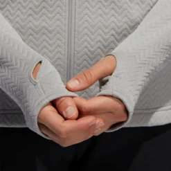 ADIDAS Women's Textured Layer Jacket -Cheap The Tee Crest Store adidas womens textured layer jacket mid grey 03 59262.1633102078