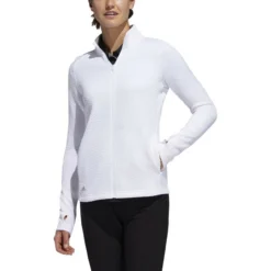 ADIDAS Women's Textured Layer Jacket -Cheap The Tee Crest Store adidas womens textured layer jacket white 01 73299.1633102077