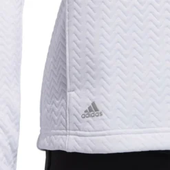 ADIDAS Women's Textured Layer Jacket -Cheap The Tee Crest Store adidas womens textured layer jacket white 04 19844.1633102078