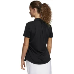 ADIDAS Women's Ultimate 365 Solid Polo -Cheap The Tee Crest Store adidas womens ultimate 365 solid polo black 02 61271.1678999876