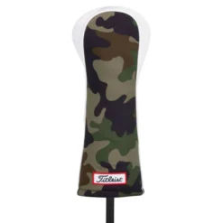 Titleist Woodland Camo 3 Panel Leather & Cotton Twill Headcover 2020 -Cheap The Tee Crest Store ann0804 woodland camo 2 20277.1596525829