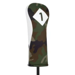 Titleist Woodland Camo 3 Panel Leather & Cotton Twill Headcover 2020 -Cheap The Tee Crest Store ann0804 woodland camo 3 20736.1596525832
